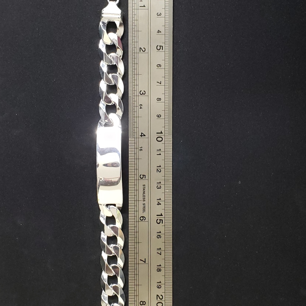 Silver ID Bracelet - Picture 4 of 7